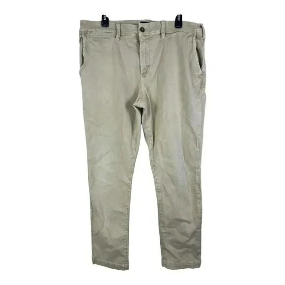 American Eagle Outfitters Extreme Flex Skinny Chino Pants Men's 36x32 Tan - Picture 1 of 12